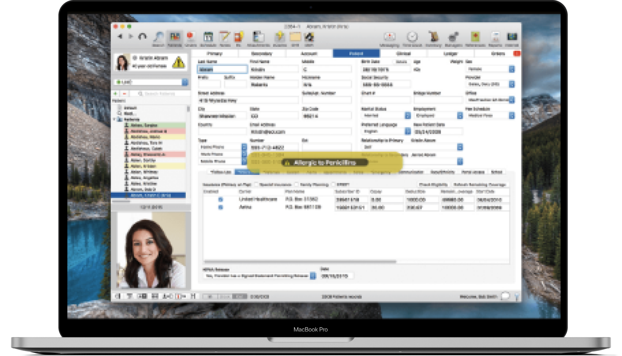 Medical and Dental Practice Management software for the Mac